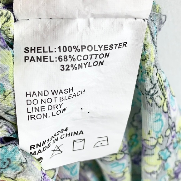 ROMY | Floral Lace Trim Sheer Sleeveless Blouse - Picture 9 of 9